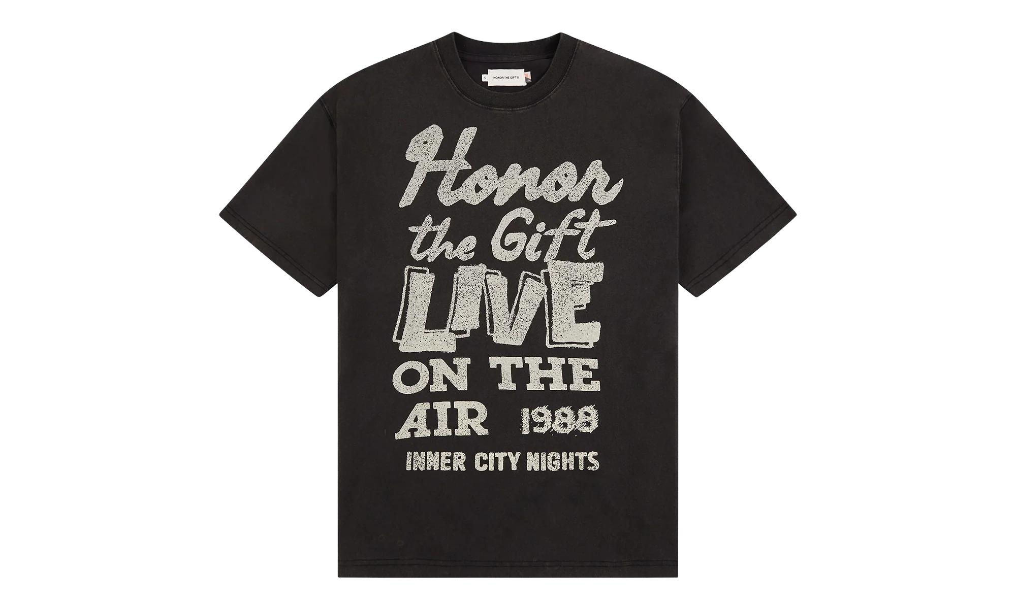 Live On The Air Tee "Black" HTG250495 BLAC