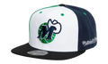 NBA TRI Cycle Fitted Cap "Dallas Mavericks - White / Black" 6HSFDX21127 DMAWHBK