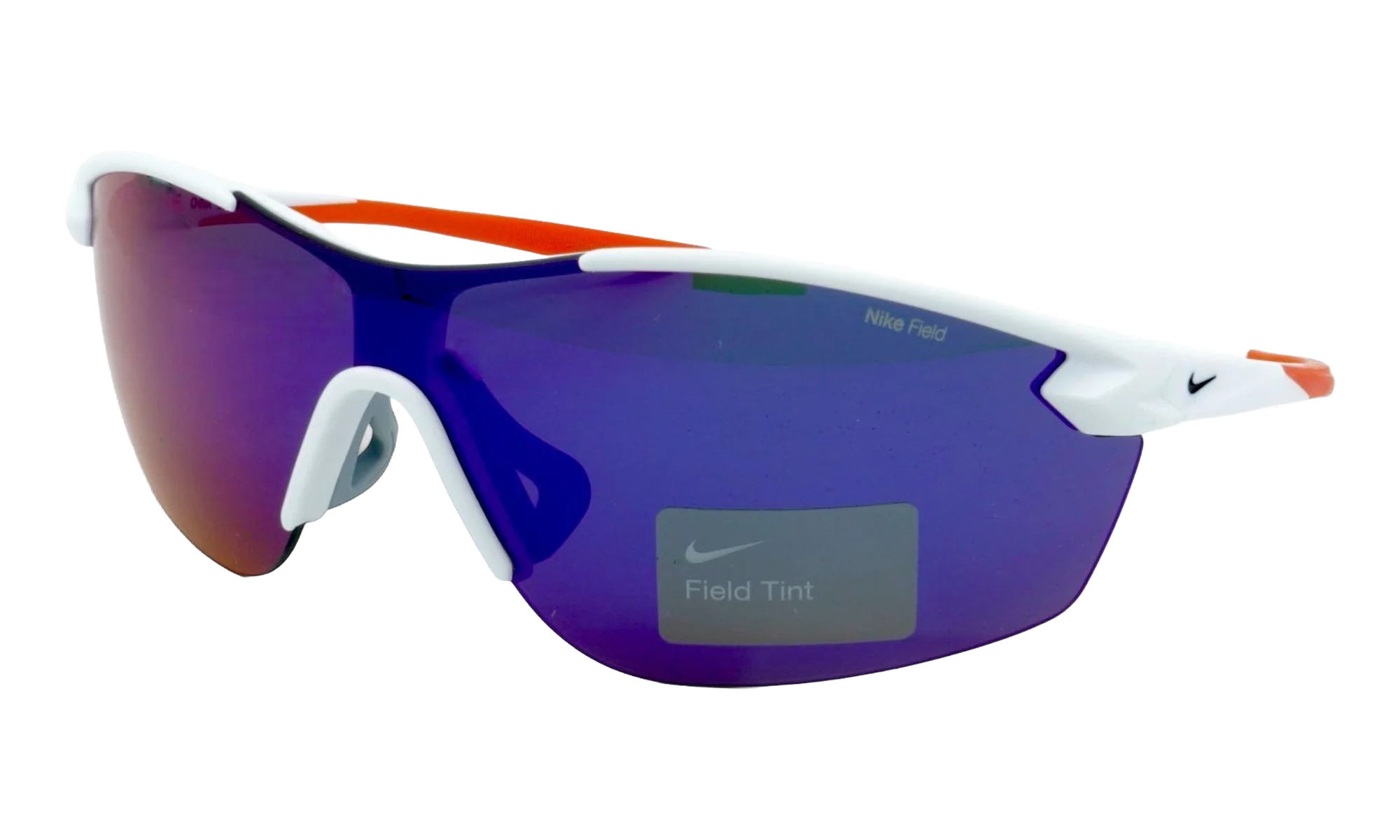 Victory Elite Team Sunglasses "Matte White / Team Orange / Field Tint" FZ9301 101
