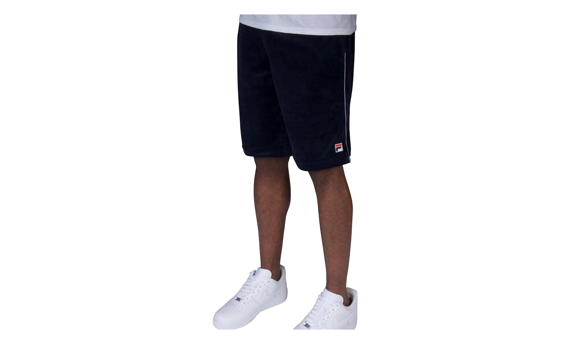 Cristaudo Velour Shorts "Black" LM181L24 412