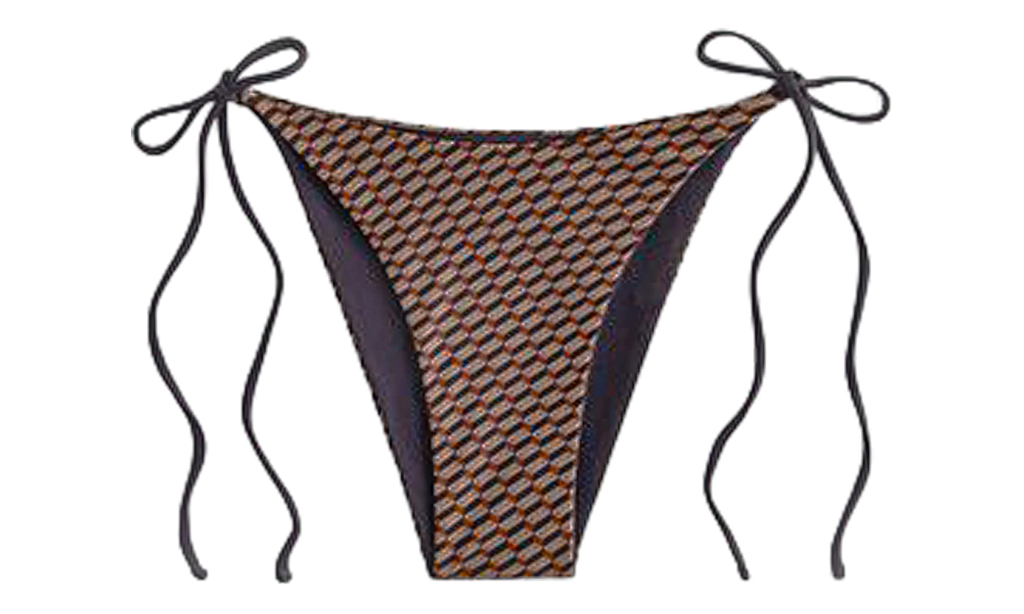 Mae Monogram Tie Bottom WMNS "Brown" KITH133