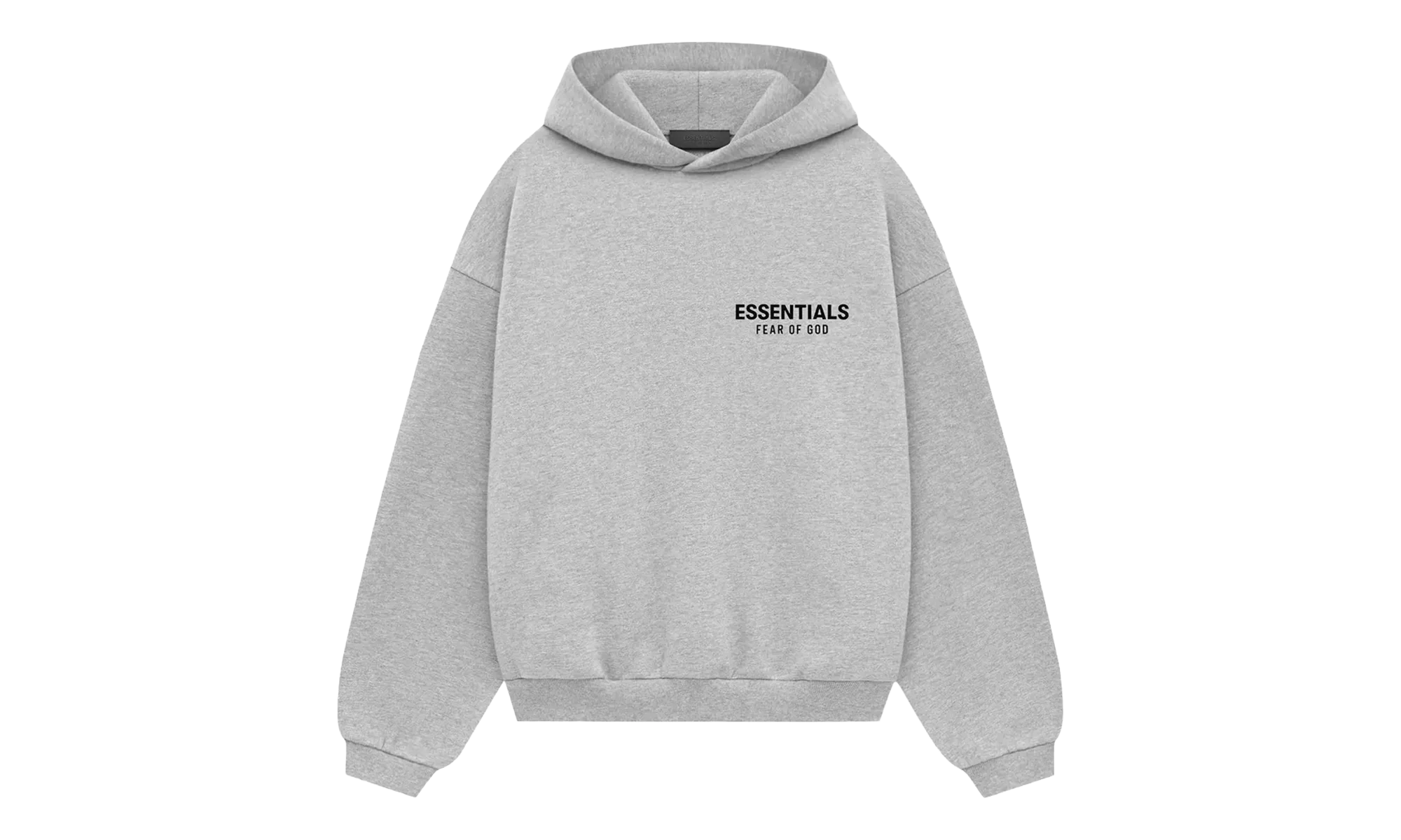 Fleece Hoodie GS "FW24 - Light Heather Gray" 785HO242048K
