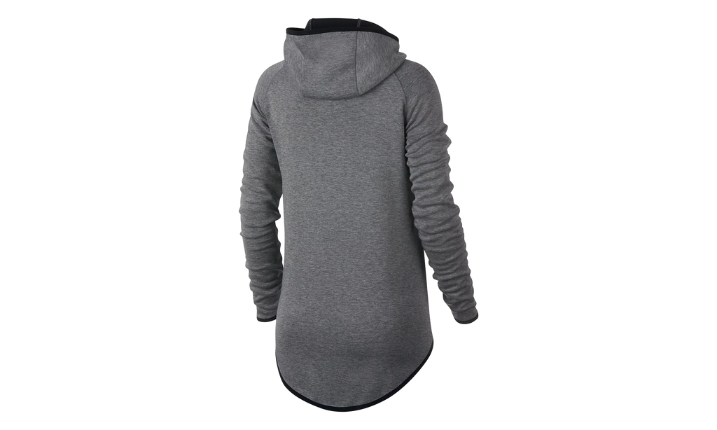 Sportswear Tech Fleece Hoodie WMNS "Carbon Heather Black" 908822 091