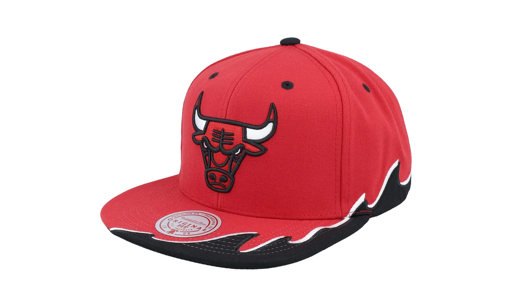 NBA Rising Tide Snapback Cap "Chicago Bulls - Red" HS8496 CBURED1
