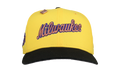59FIFTY Milwaukee Brewers 1982 World Series Fitted Hat "Yellow / Black" NE162