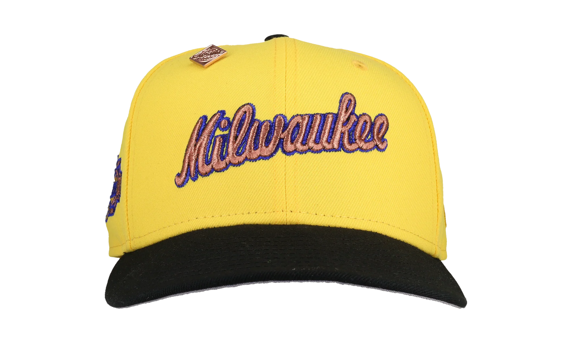 59FIFTY Milwaukee Brewers 1982 World Series Fitted Hat "Yellow / Black" NE162