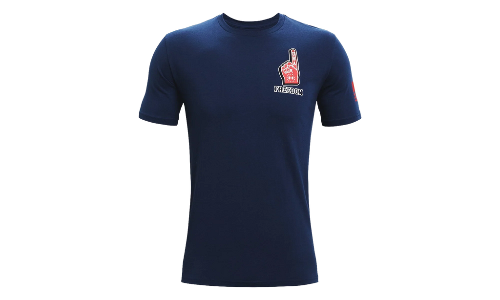 Freedom Fun Illustrated T-Shirt "Navy Blue" 1362053 408