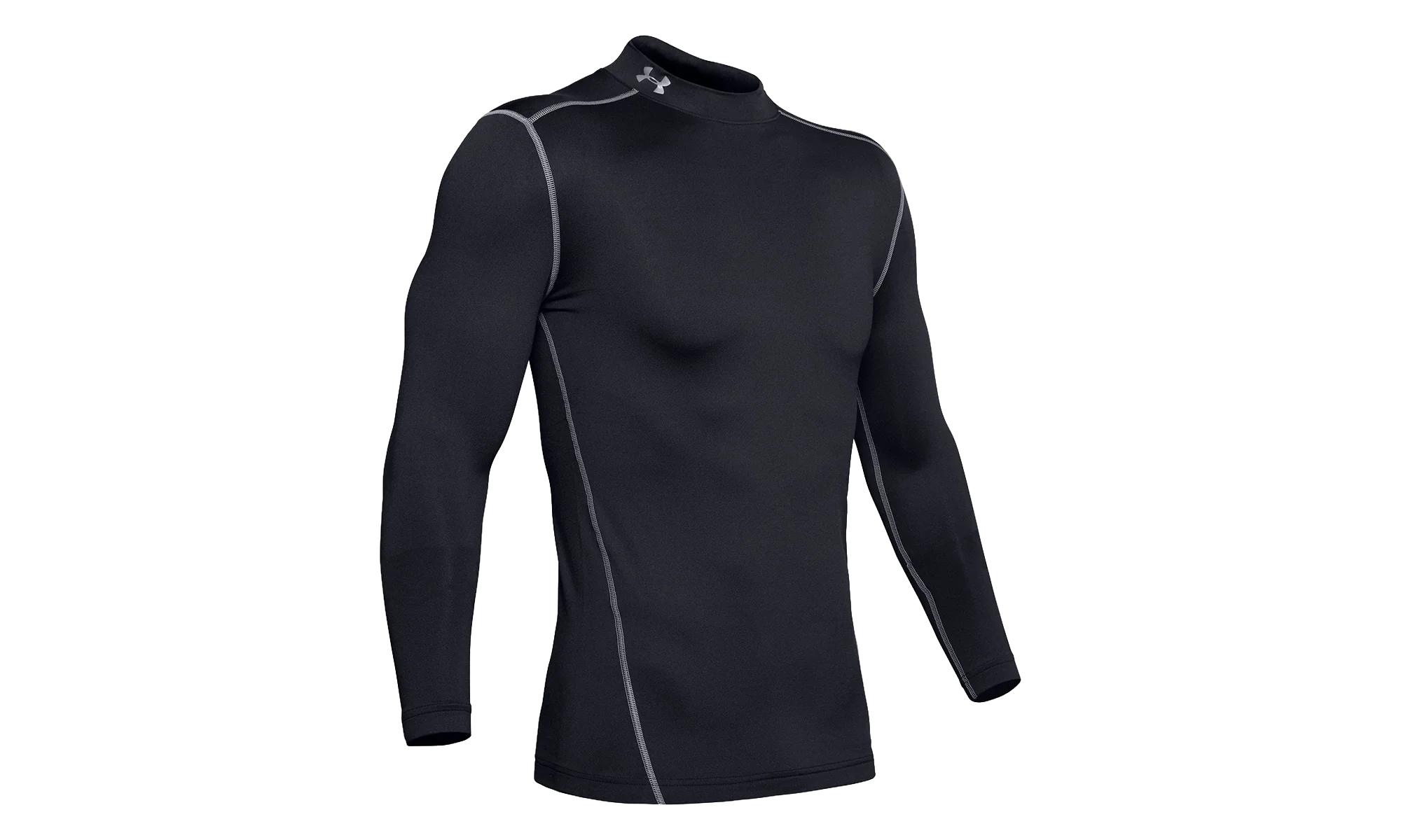 ColdGear Compression Mock "Black / Steel" 1265648 001