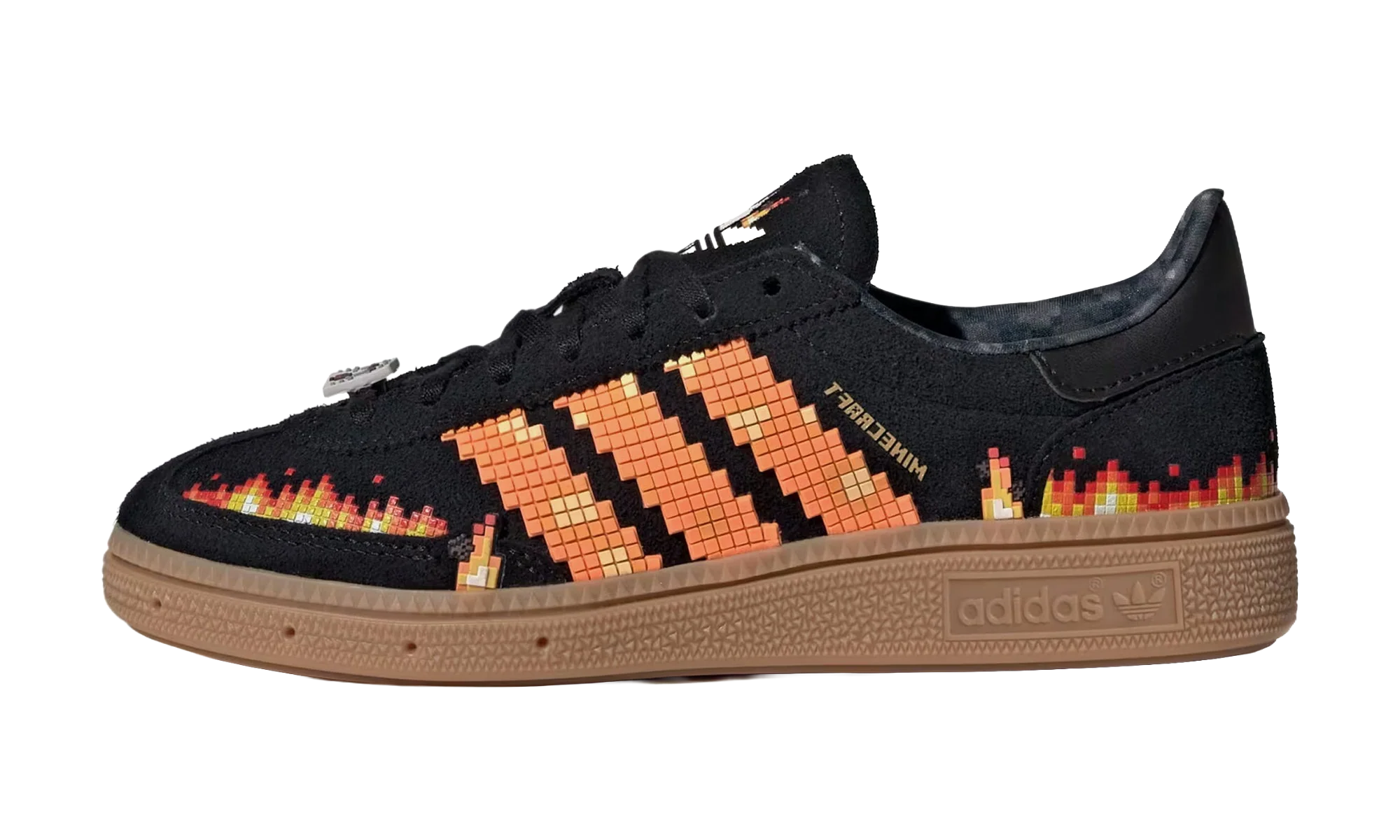 Handball Spezial GS "Minecraft Black Pure Orange" IH1737