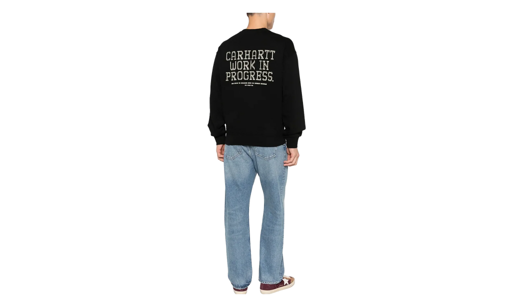 Punched Sweatshirt "Black" I036039 89XX