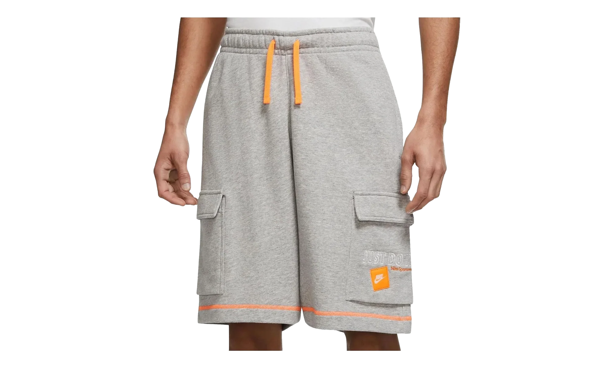 Sportswear Just Do It Woven Shorts "Heather Grey" DD6300 010