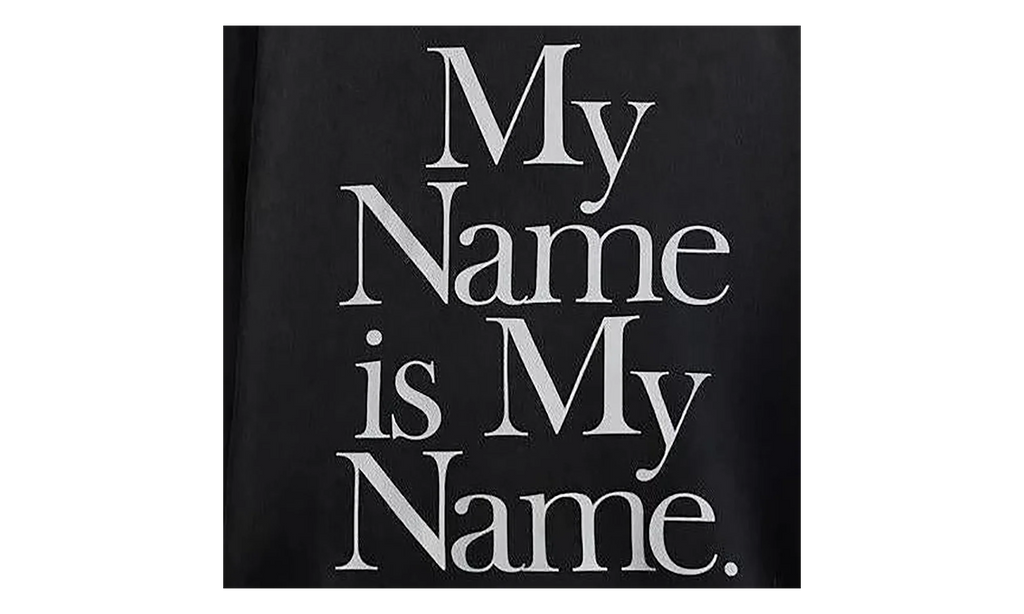 The Wire My Name Is My Name Vintage Longsleeve Tee "Black" KITH68