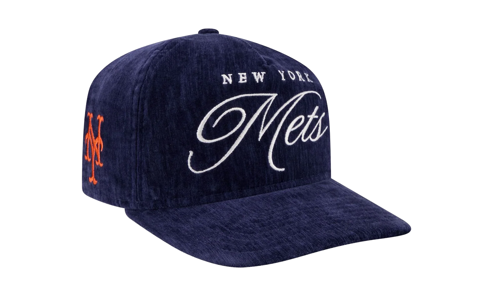 9TWENTY New York Mets Team Script Snapback Hat "Blue - Velvet" NE218