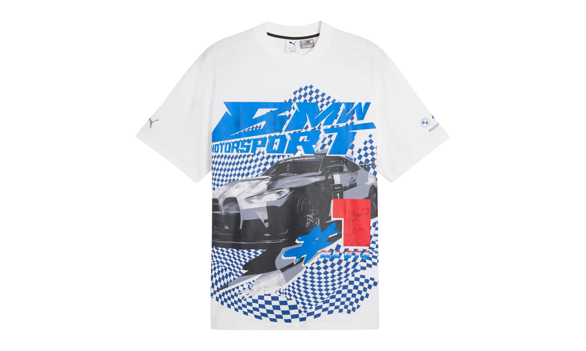 BMW MOTORSPORT BIG GRAPHIC TEE "White" 631183 02