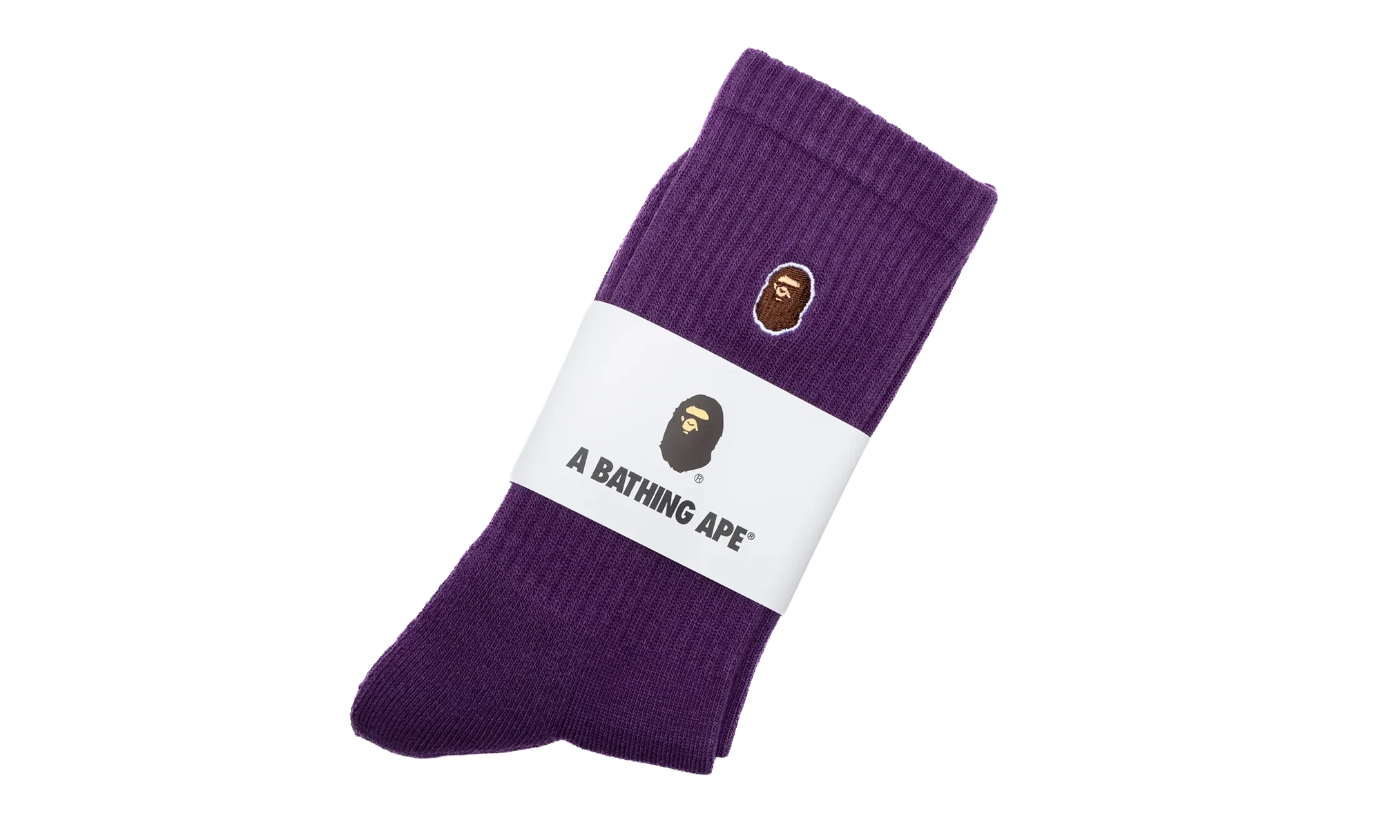 Ape Head Socks "Purple" 001SOK201001M PURPLE