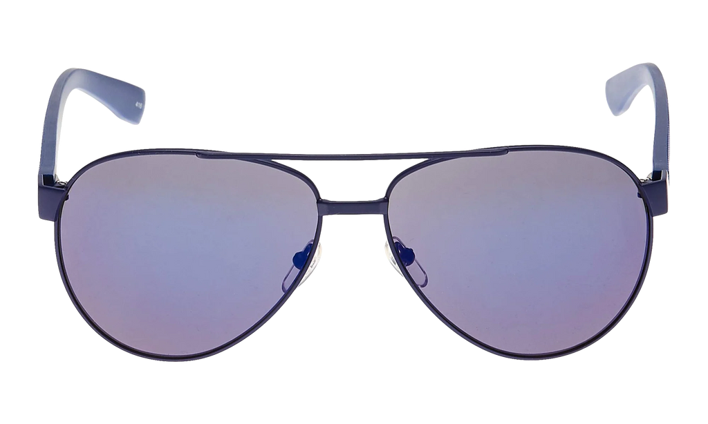 Aviator Sunglasses "Matte Blue" L185S-424