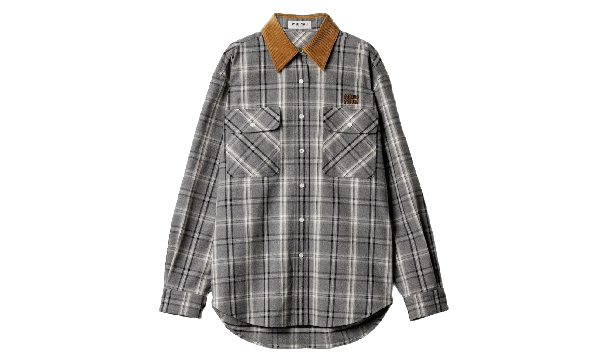 Check Flannel Shirt WMNS "Slate Grey" MK2010 1807 F0480
