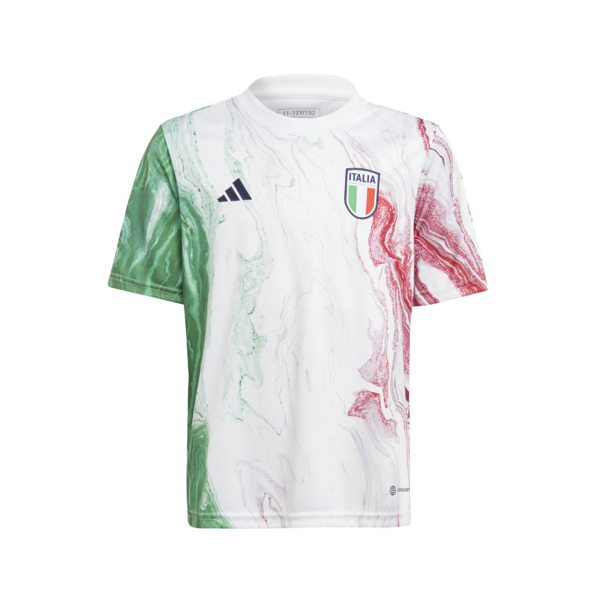 Kids' adidas Italy Pre-Match Jersey