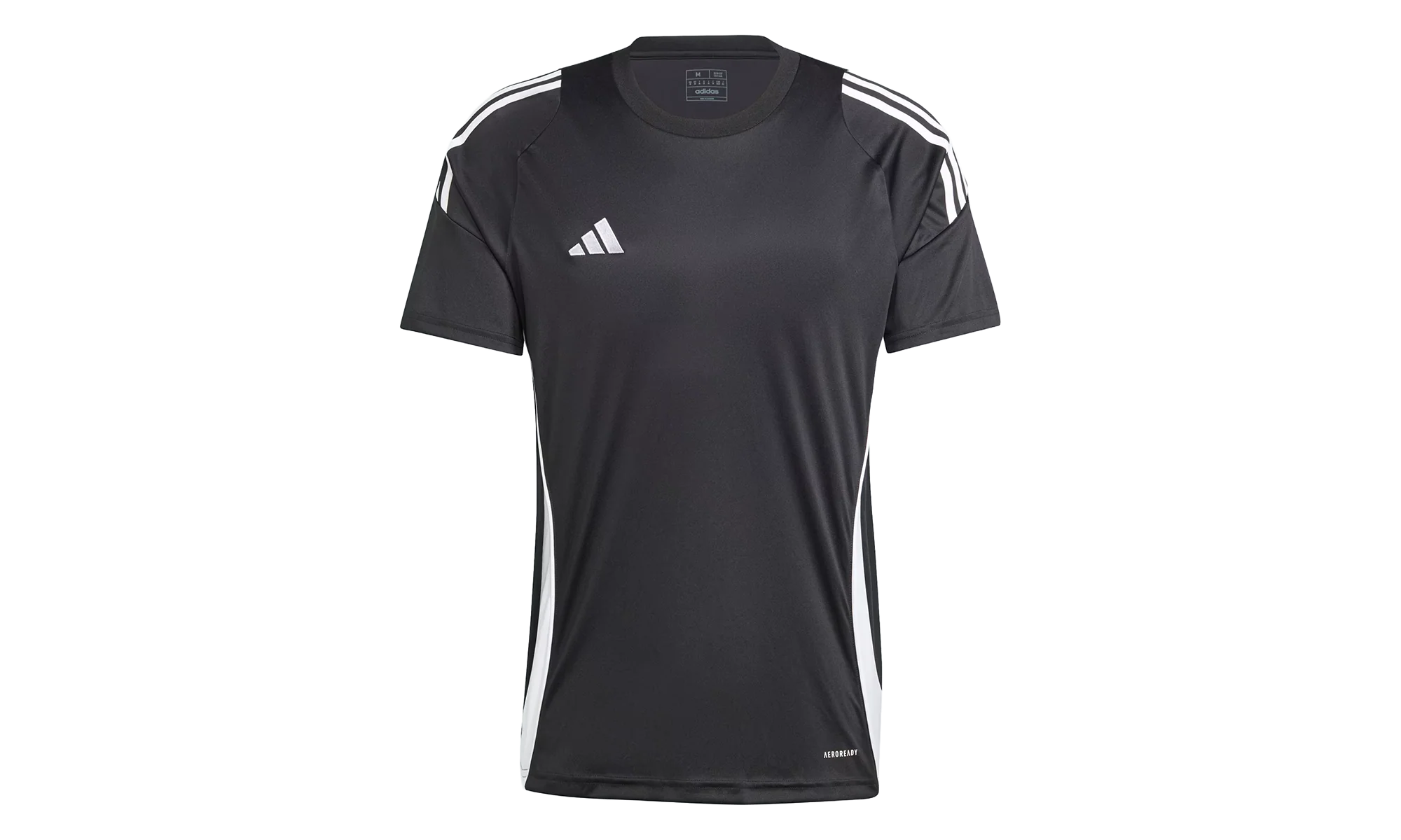 TIRO 24 SLIM-FIT PERFORMANCE 3-STRIPES JERSEY "Black / White" IJ7676