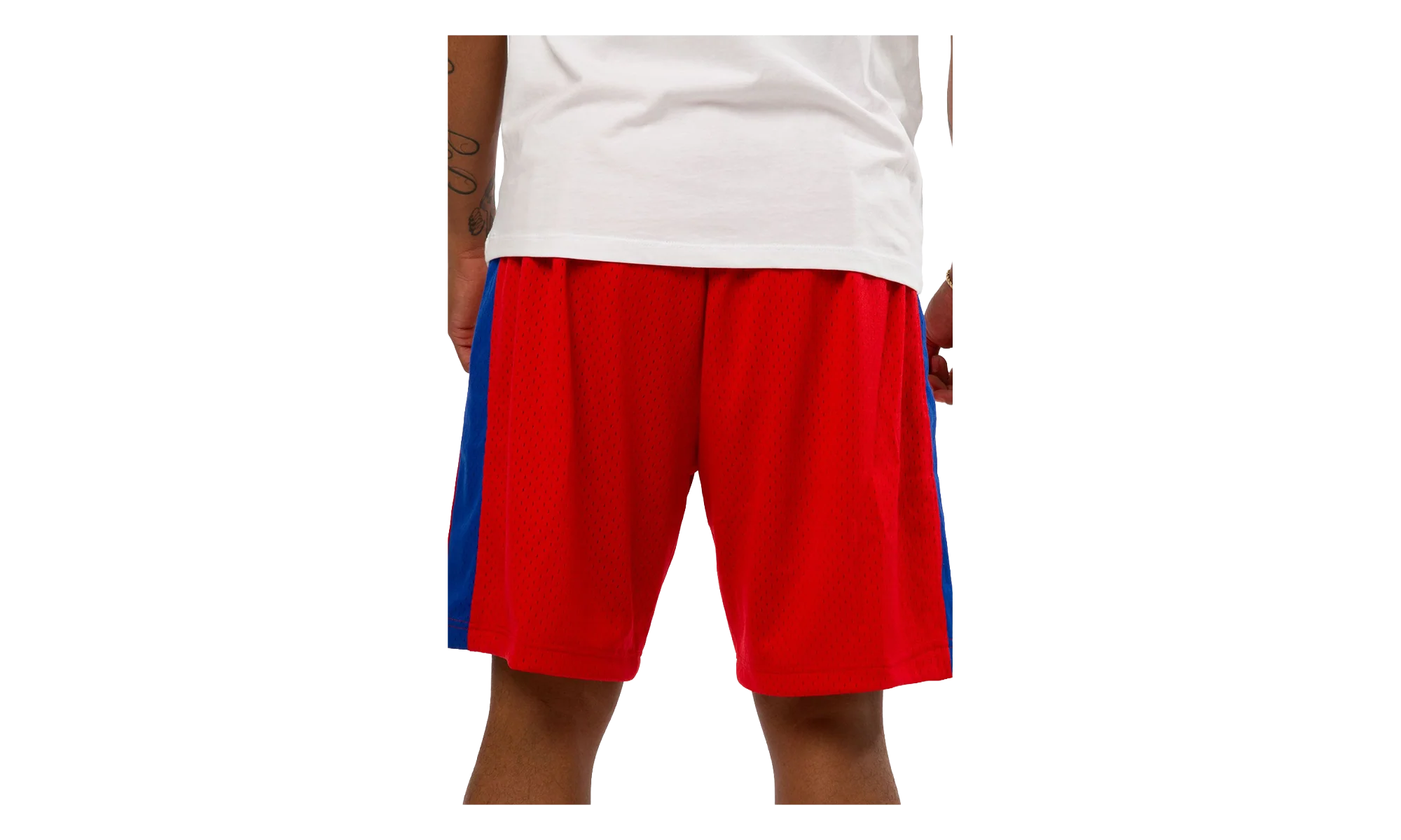 NBA Swingman Basketball Shorts "2000-01 Los Angeles Clippers - Red" LACSCAR00