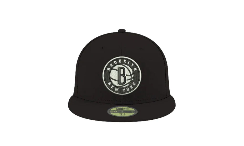 59Fifty NBA Brooklyn Nets Fitted Hat "Black" 70343946