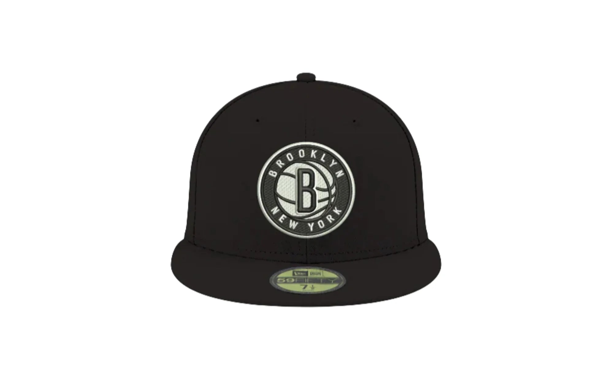 59Fifty NBA Brooklyn Nets Fitted Hat "Black" 70343946