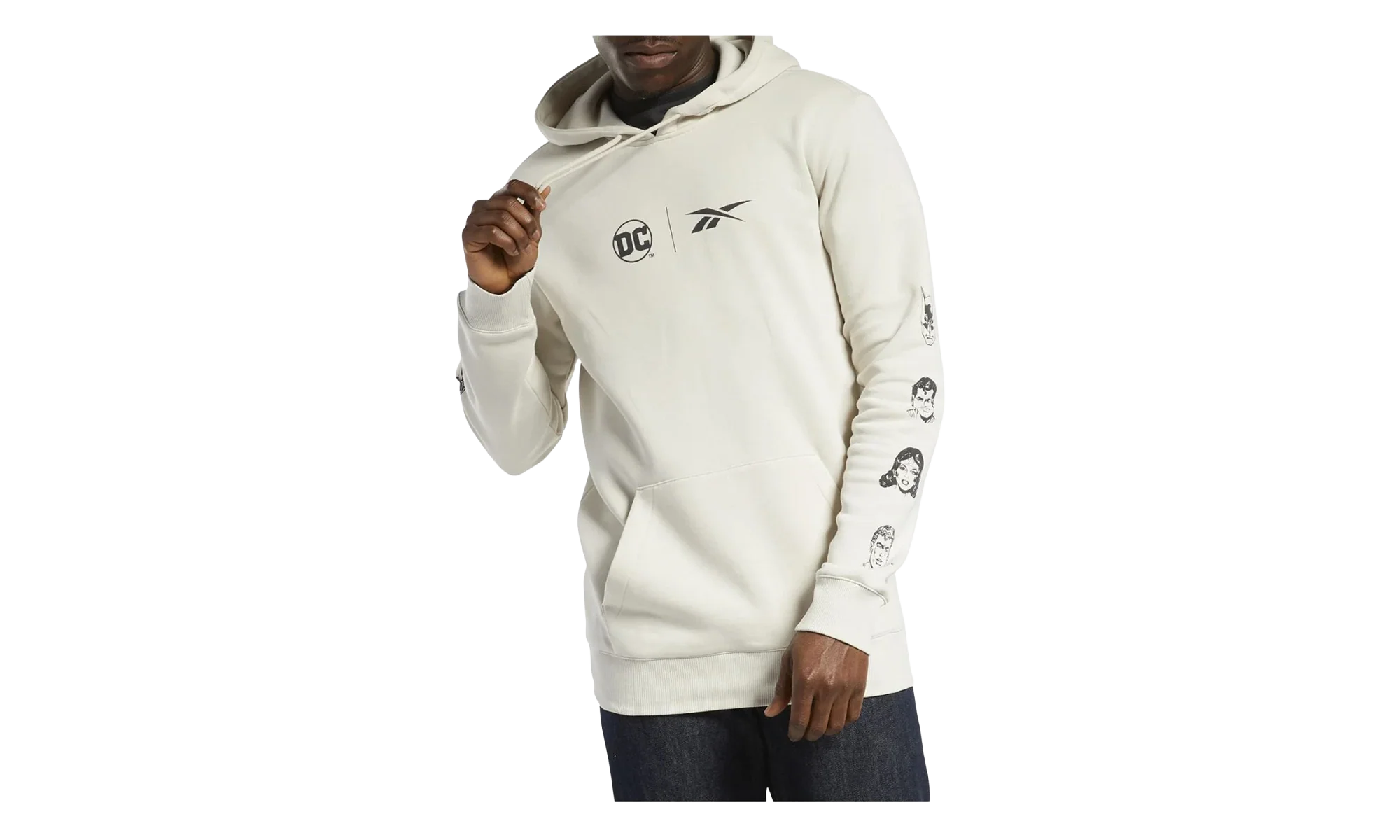 DC Logo Hoodie "Alabaster" IB5816