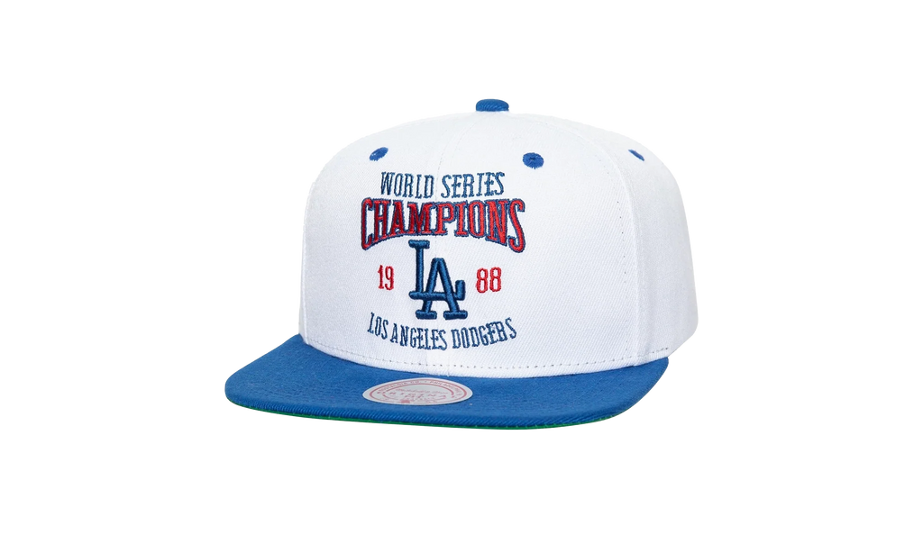 MLB Cooperstown Champ Series Snapback Cap "Los Angeles Dodgers - White" HHSS7704 LADYYPPPWHIT