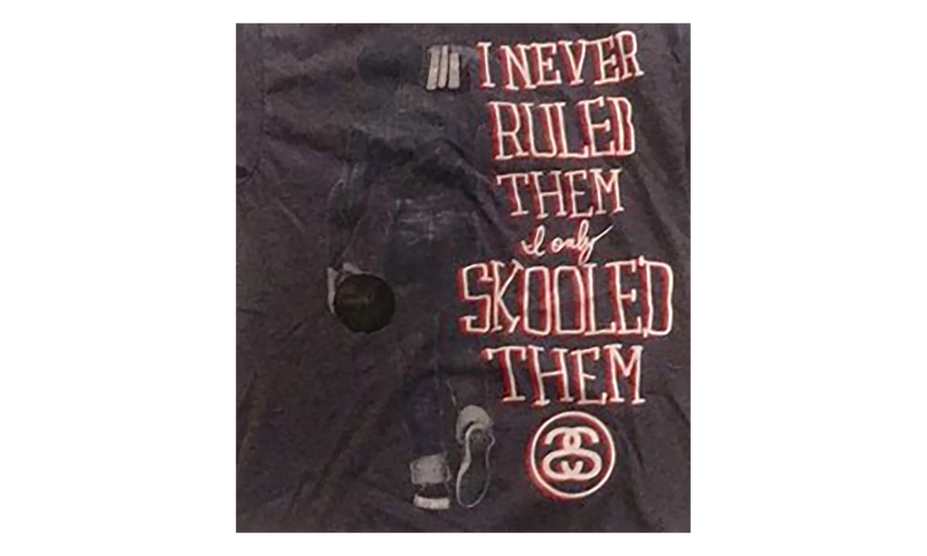 I Never Rule Them tee "Vintage Black" STUS389