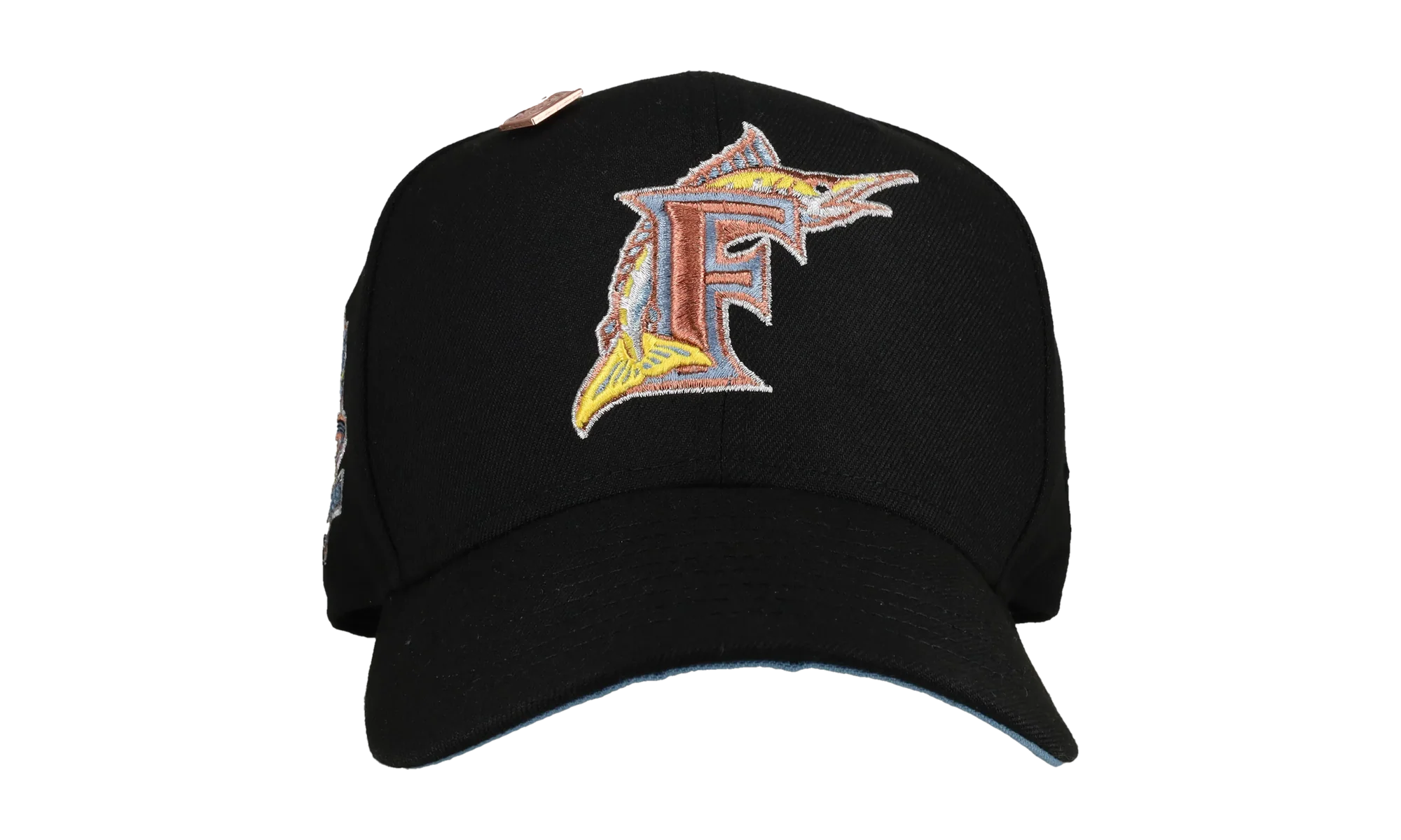 59FIFTY Florida Marlins 10th Anniversary Fitted Hat "Black / Indigo / Yellow" NE114