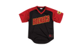 NBA Final Seconds Mesh V-Neck Shirt "Houston Rockets - Black" BA87OQ HRO K JXZ