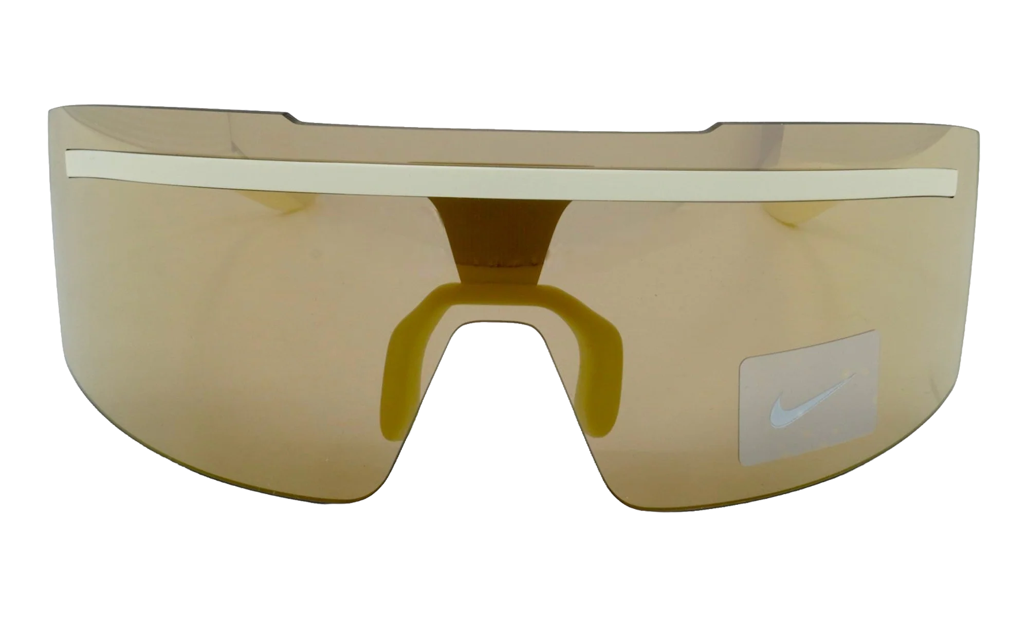 Echo Shield M Sunglasses "Matte Coconut Milk / Gold Mirror" FD1884 113
