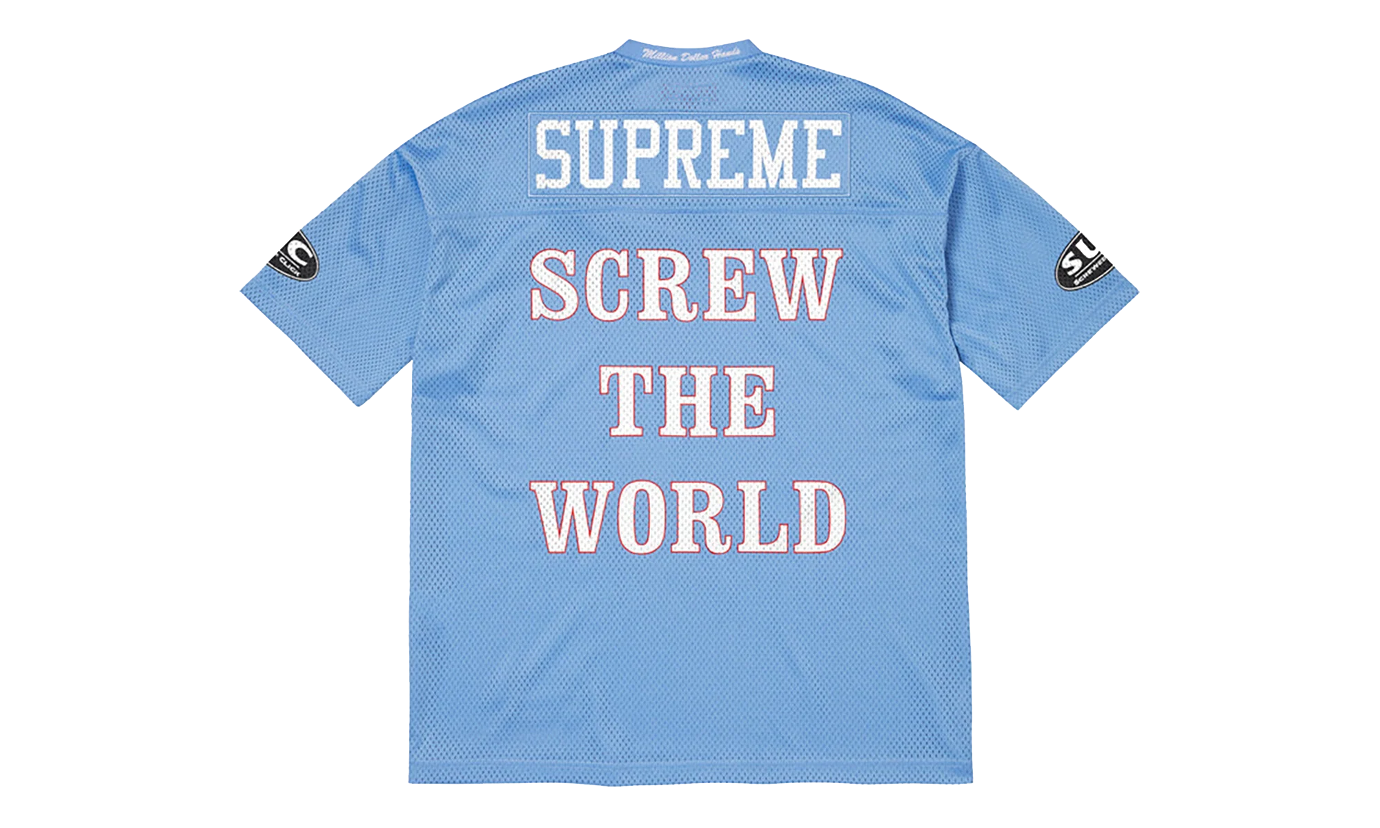 DJ Screw Football Jersey "SS26 - Light Blue" SU27359