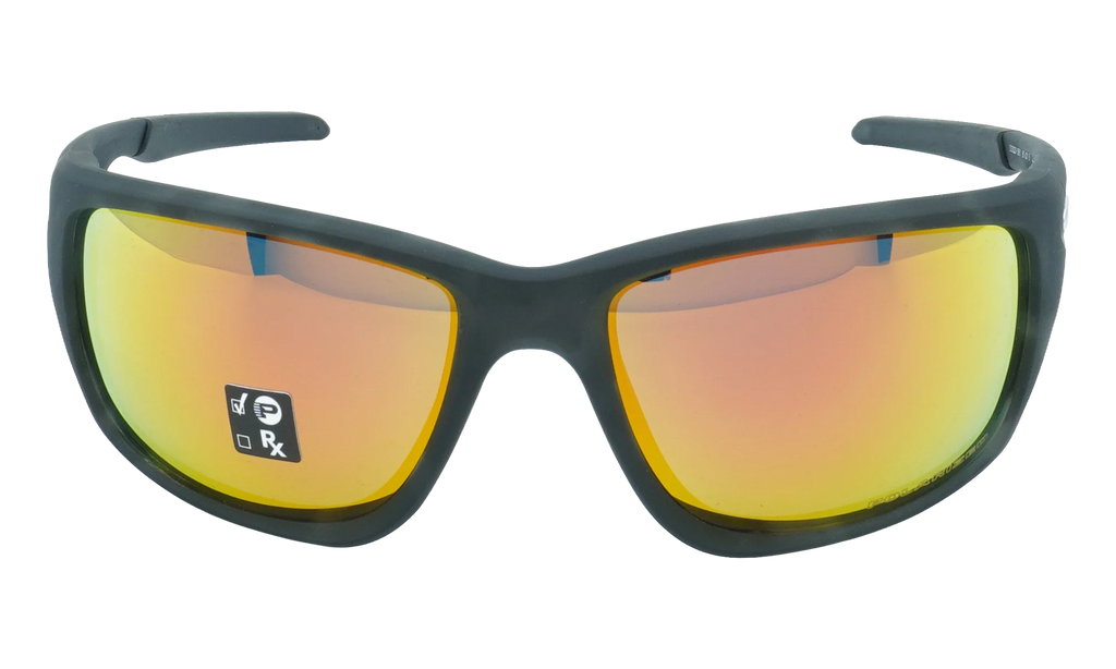 Canteen Polarized Sunglasses "Matte Black Tortoise / Ruby Iridium Polarized" OO9225 15