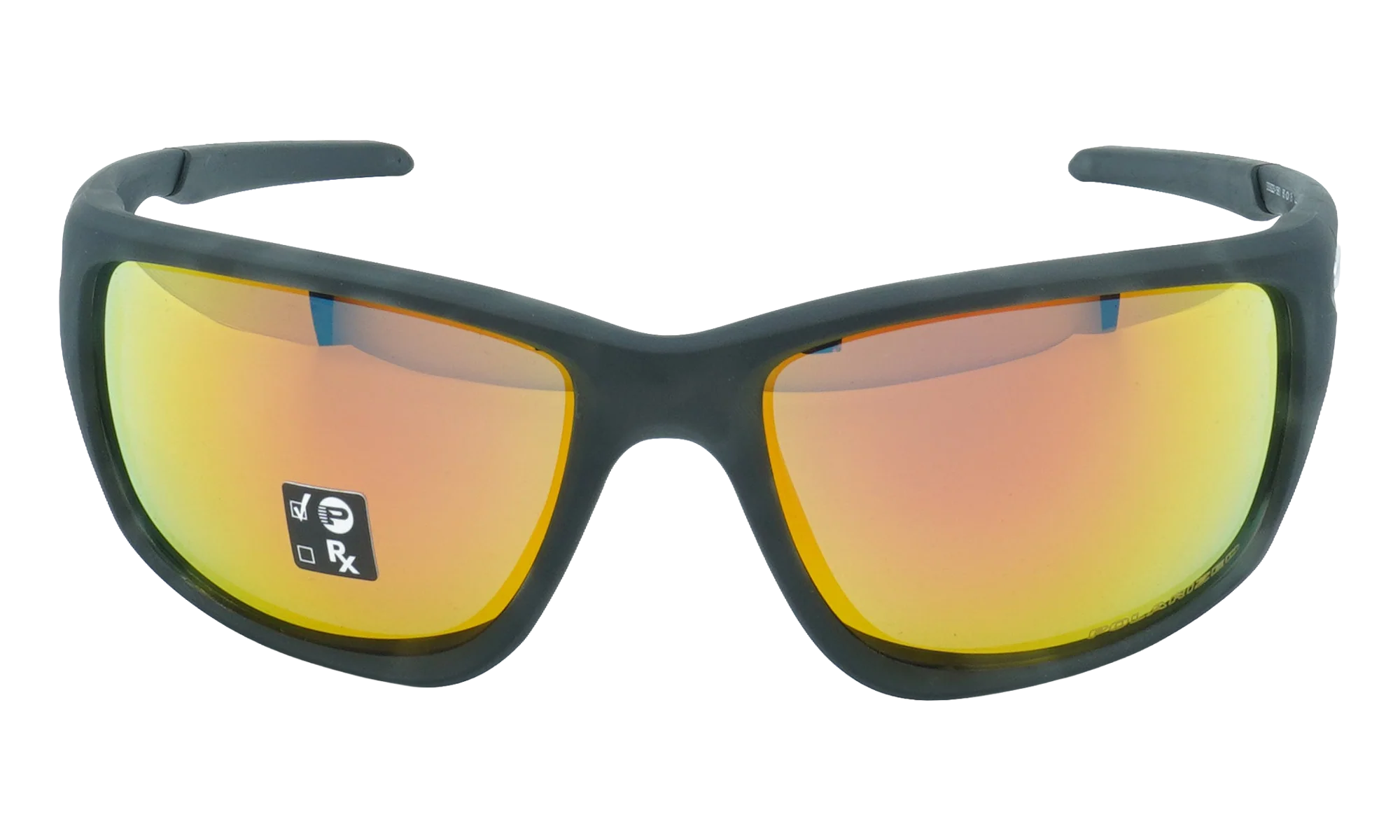 Canteen Polarized Sunglasses "Matte Black Tortoise / Ruby Iridium Polarized" OO9225 15