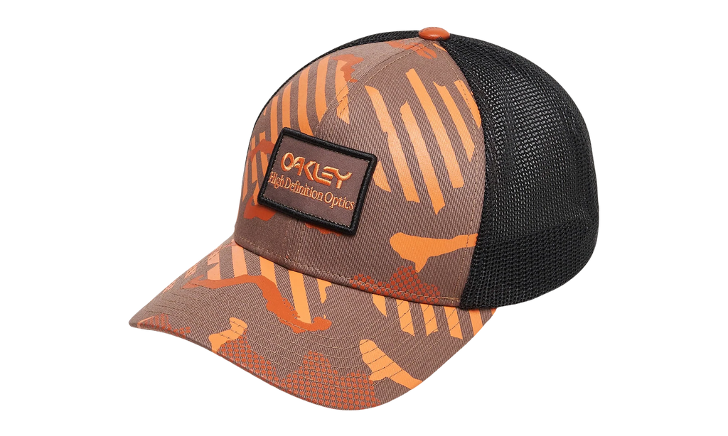 B1B HDO Patch Trucker Hat "Orange Stripe / Grip Camo" FOS900906 9YW