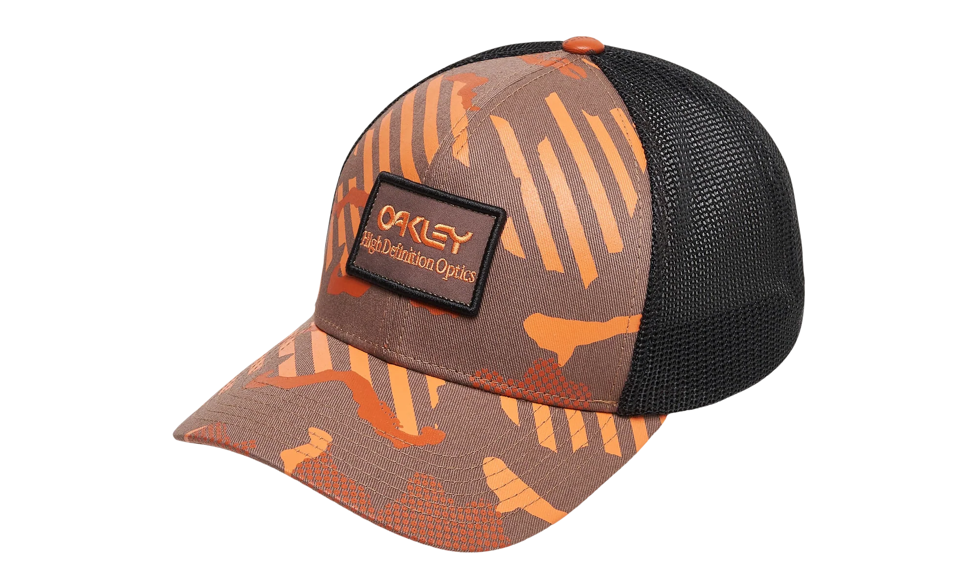 B1B HDO Patch Trucker Hat "Orange Stripe / Grip Camo" FOS900906 9YW