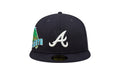 Atlanta Braves Stateview 59FIFTY Fitted Cap "Navy" 60296534