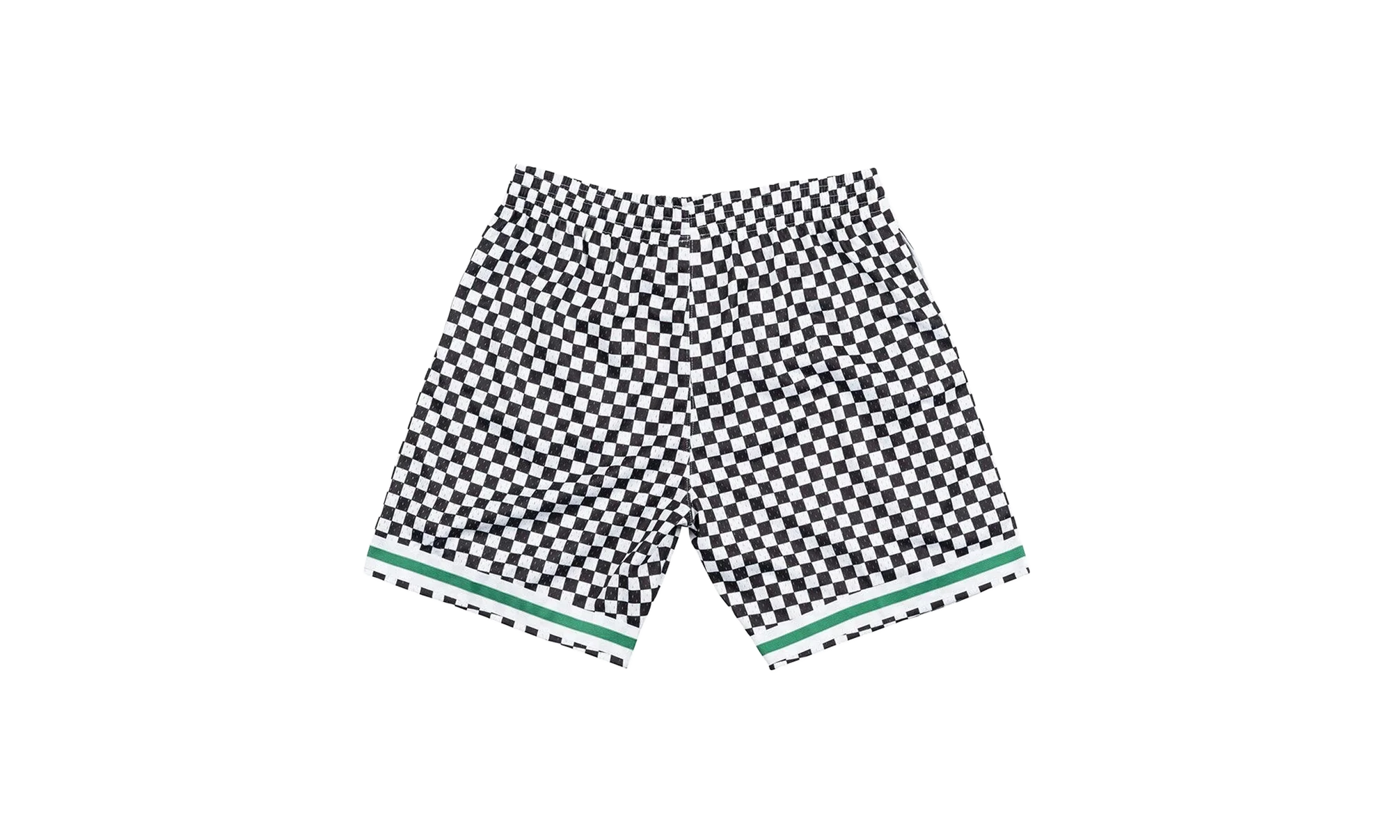 NBA Checked Swingman Shorts "Boston Celtics - White" BA3A4H BCE W N04