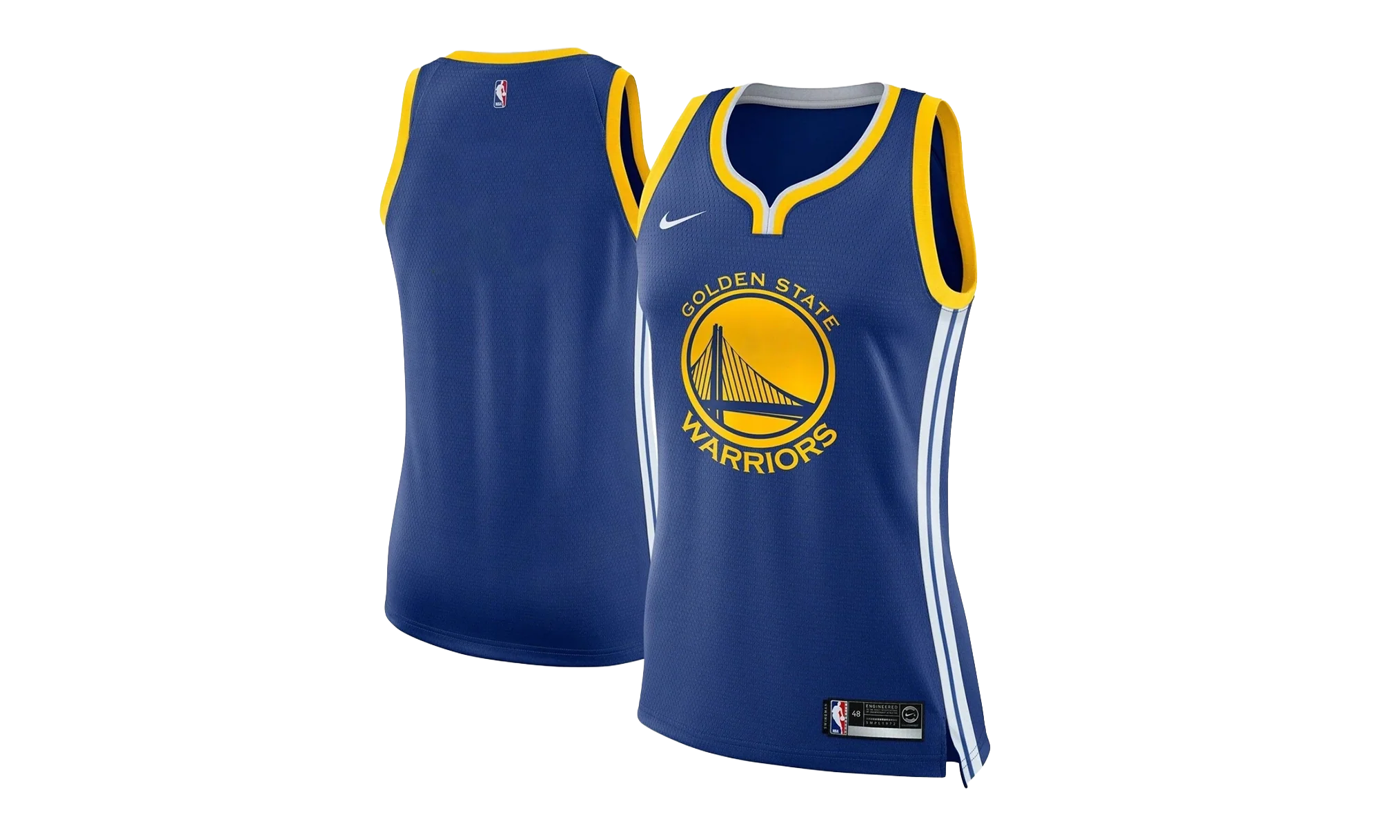 NBA GS Warriors Icon Swingman Jersey WMNS "Rush Blue" 904180 495