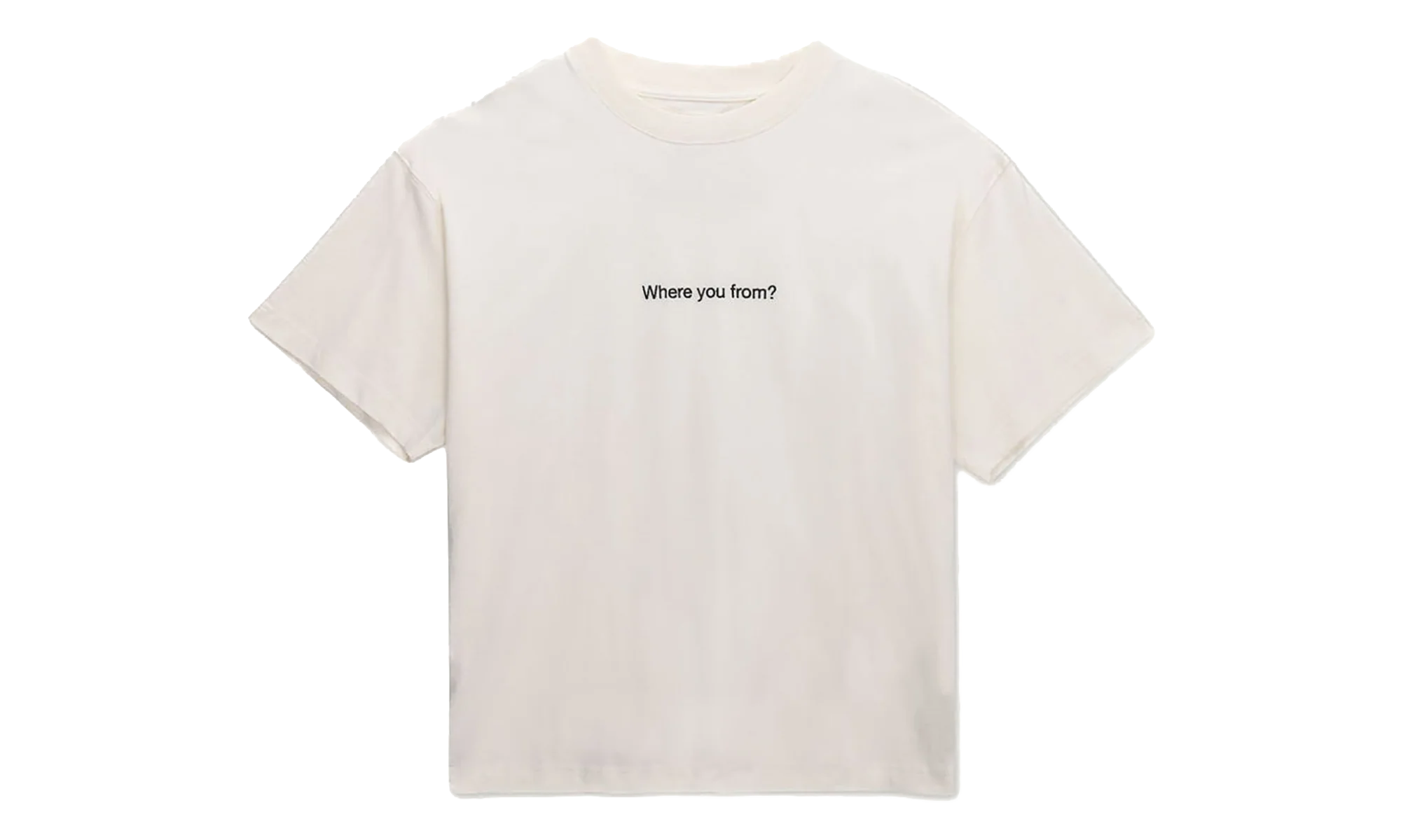 Where You From Short-Sleeve Tee "White" HTG260142 WHT
