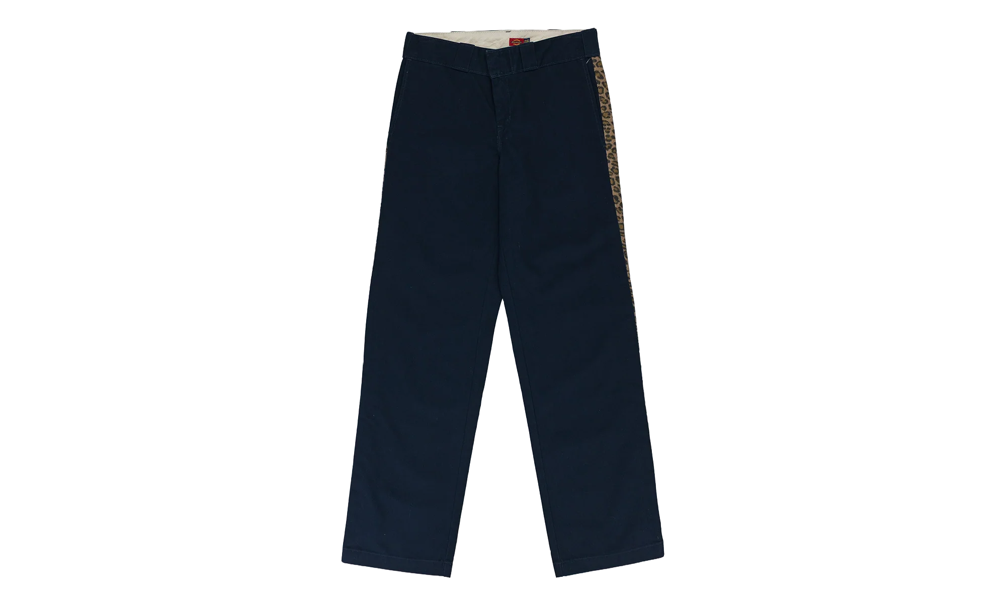 CONTRAST LEOPARD SIDE STRIPE PANTS "Dickies - Navy" DOC UBTM 0004
