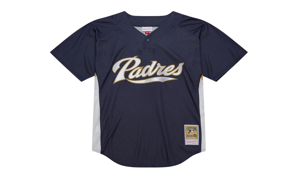 MLB Trevor Hoffman Authentic Batting Practice Pullover Jersey "2007 San Diego Padres – Navy" ABPJAC20014 SDPNAVY07THF