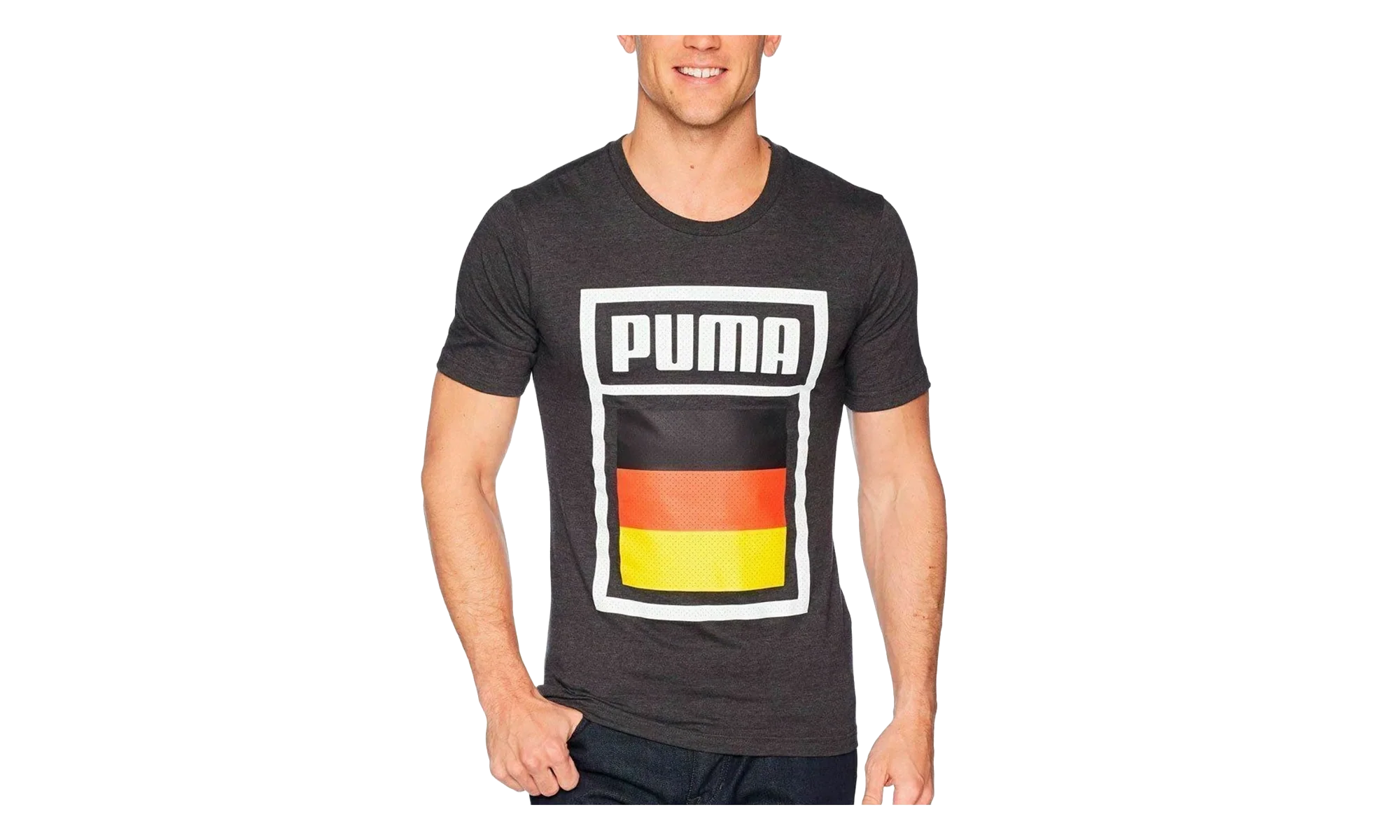 Forever Football Country Tee "Germany - Dark Gray Heather" 754208 03
