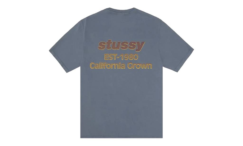 California Grown Pigment Dyed Tee "Navy" STUS391