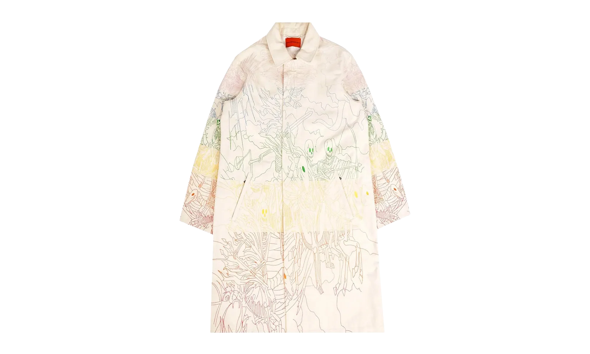 Roygbiv Four Horsemen Trenchcoat "Cream / Multicolor" 2637 1SS220307RFHT CREA