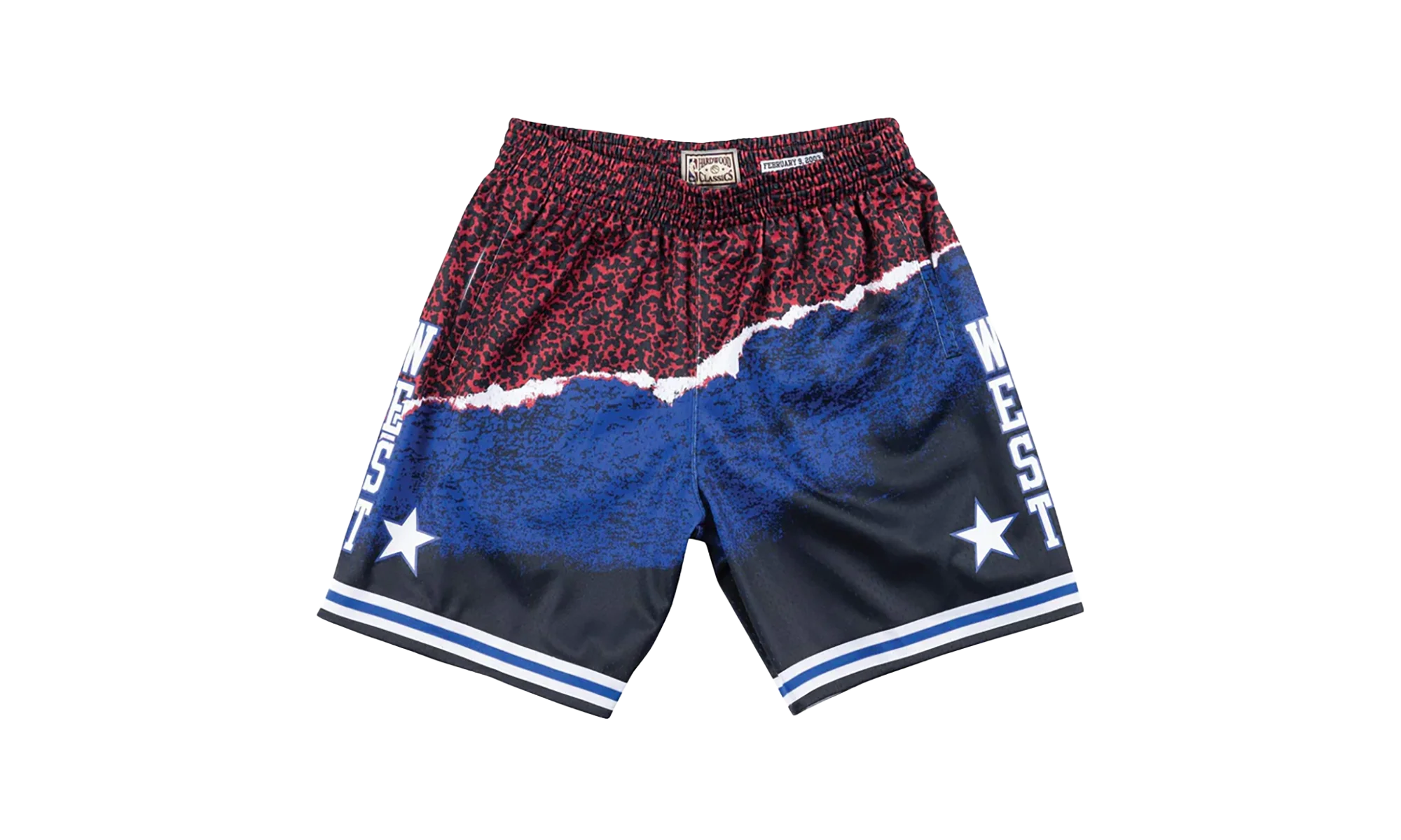 NBA Sublimated Swingman Shorts "2003 All-Star West - Black" SMSHNG18427 ASWBLCK03