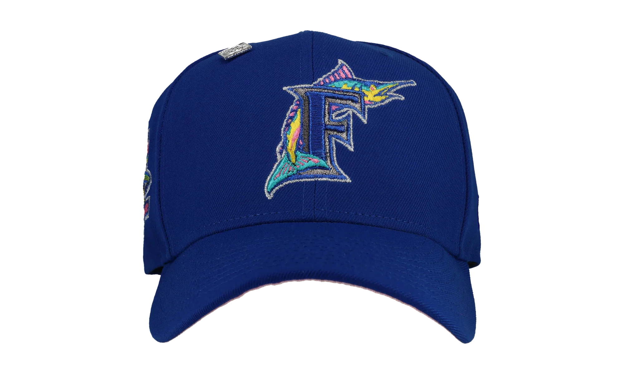 59FIFTY Florida Marlins 10th Anniversary Fitted Hat "Blue / Pink" NE116