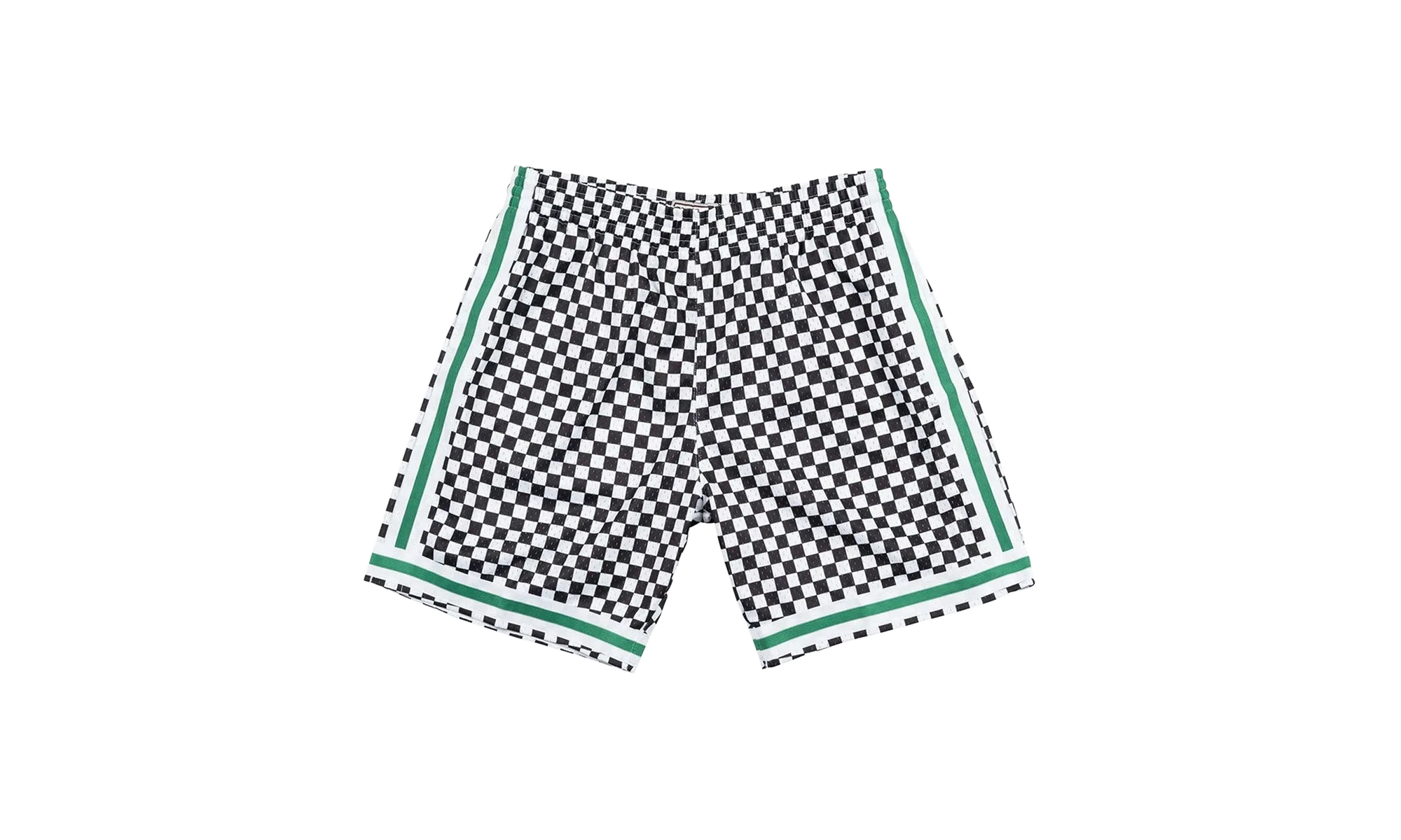 NBA Checked Swingman Shorts "Boston Celtics - White" BA3A4H BCE W N04