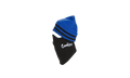 Glaciers Of Ice Jacquard Stripe Beanie Face Mask "Blue" 1546X4338 BLU
